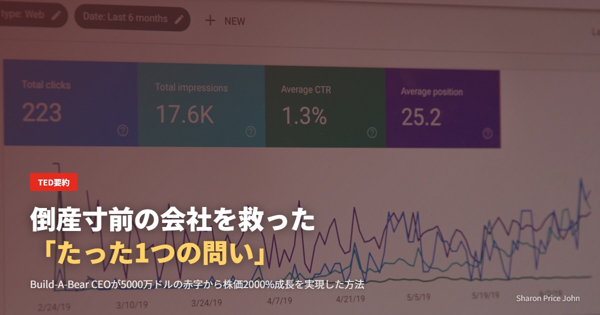 倒産寸前の会社を救った「たった1つの問い」